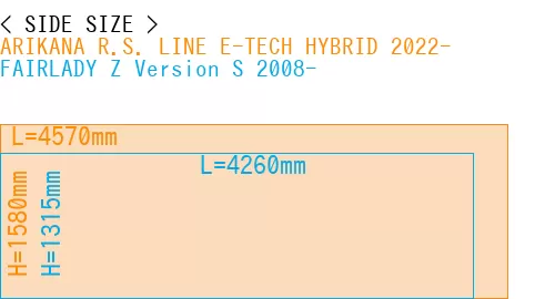 #ARIKANA R.S. LINE E-TECH HYBRID 2022- + FAIRLADY Z Version S 2008-